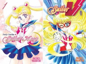 EUA - Manga - Sailor Moon 1 / Sailor V 1